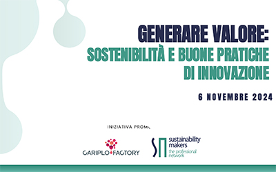 Key point evento “Generare Valore: Sostenibilità e Buone Pratiche di Innovazione”